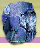 Wolves Silver and Gold Jewelry